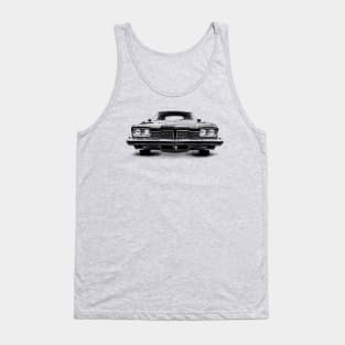 Front of an old american car Tank Top